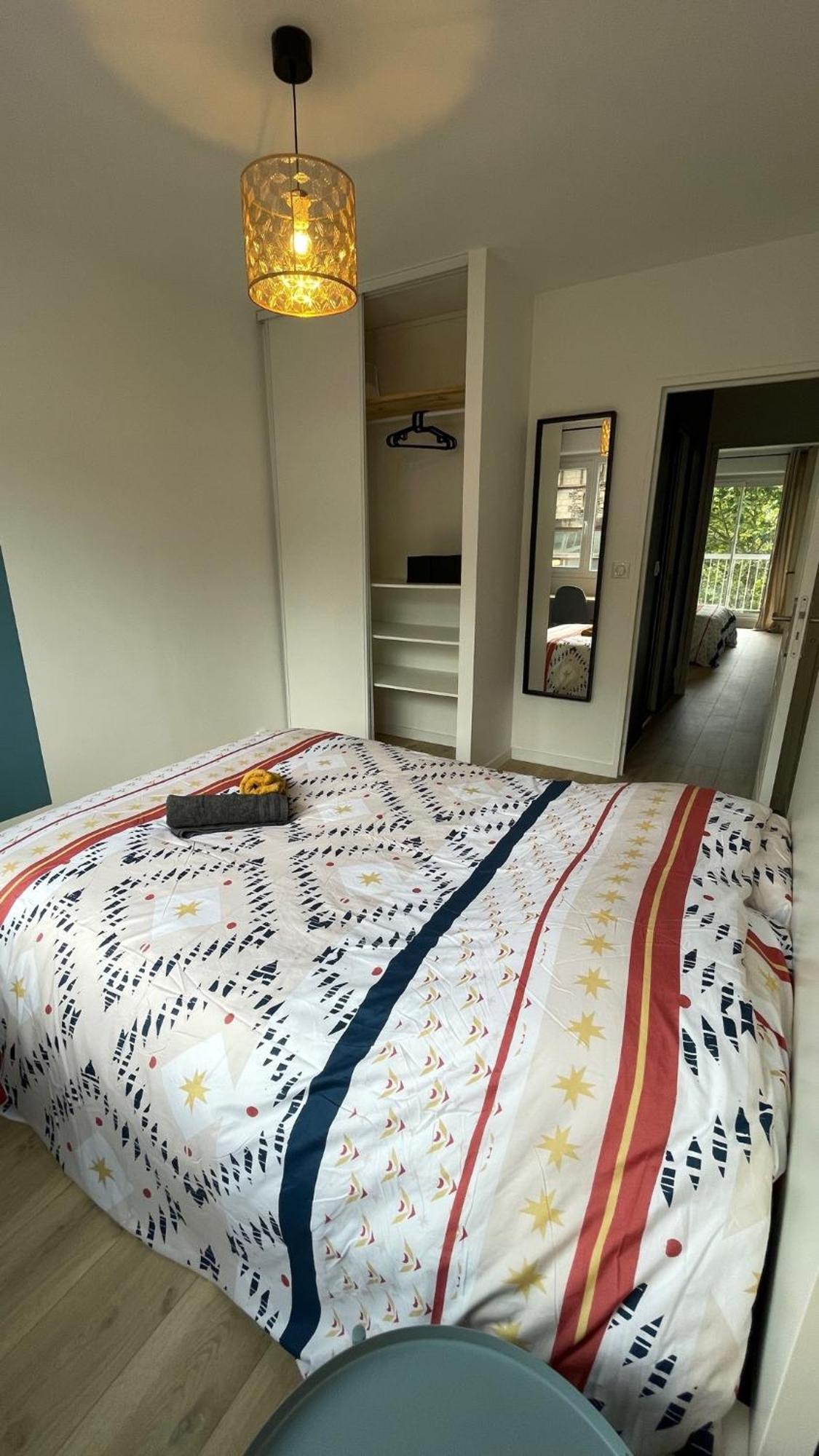 Blue Iro, Lumineux, 4 Chambres, Balcon, 105M2 Saint-Etienne  Exteriör bild